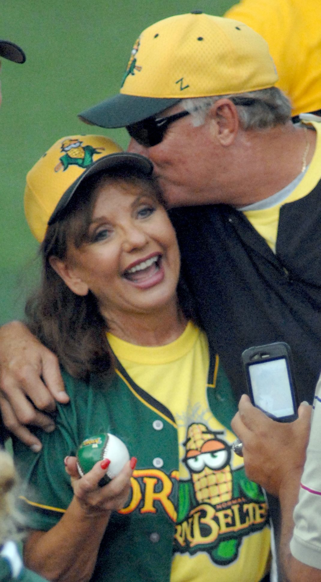 2011: Actress Dawn Wells visits the Corn Crib